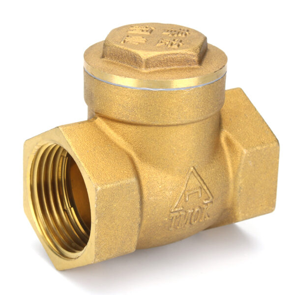 Non Return check valve 22mm brass swing