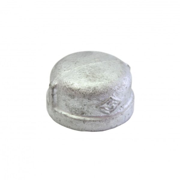 Galv End Caps 22mm