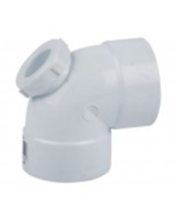 PVC bend 50mm x 90 sv ie