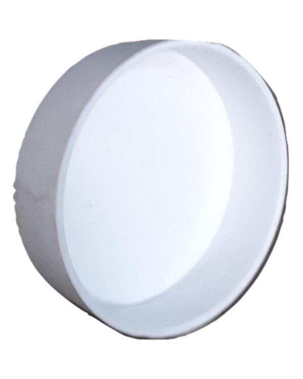 PVC End cap Fl 110mm ug & sv