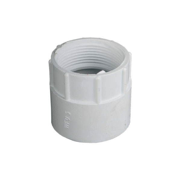 PVC BSP Fl adaptor 50mm x 40mm (1 1/2)